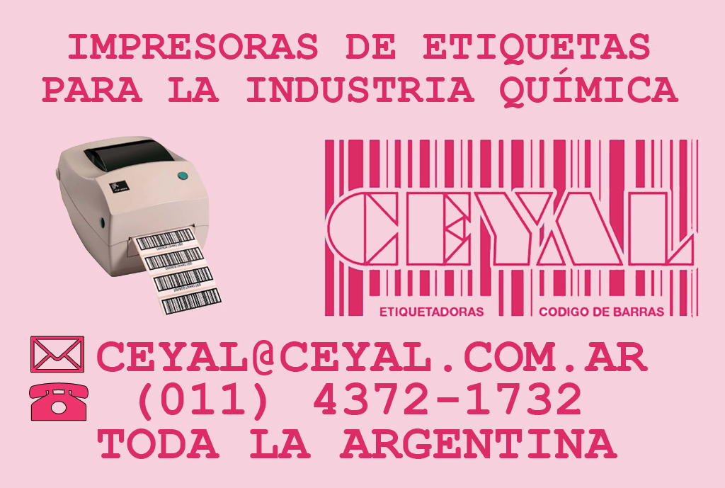 ETIQUETAS PLÁSTICAS POLIPROPILENO PARA INDUSTRIA QUIMICA