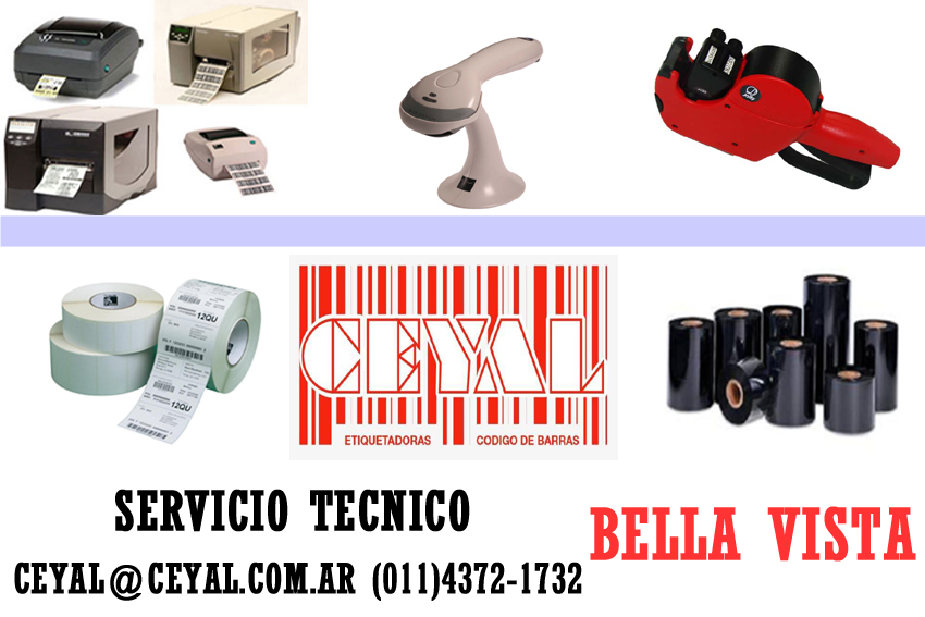 SERVICIO TECNICO ETIQUETADORA PRECIOS MOTEX BELLA VISTA