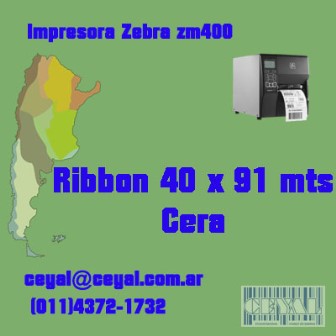 Av. Gral Paz (vicente lopez) Consumible Zebra ribbon cera in 33×500 para imprimir etiquetas