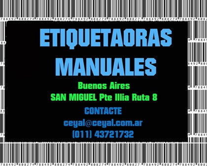 ETIQUETAS -CHALECO Gran Bs.As capfed