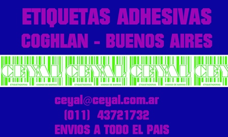 GUIA proveedores Gral. Pacheco (Zona Norte bsas) stickers adhesivos en rollos