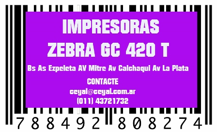 Cabezal Zebra impresora S4M Entregamos