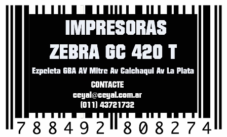 Cabezal Zebra impresora Tlp 2844 Proveemos