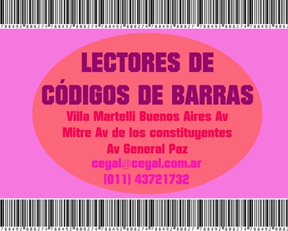 codigo de barras en etiquetas termicas Llamanos Bsas Argentina