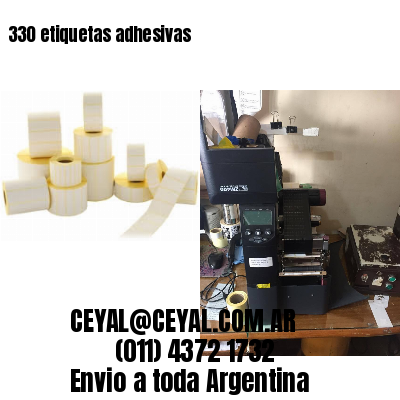 330 etiquetas adhesivas