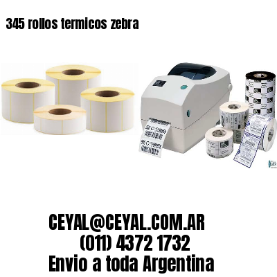 345 rollos termicos zebra