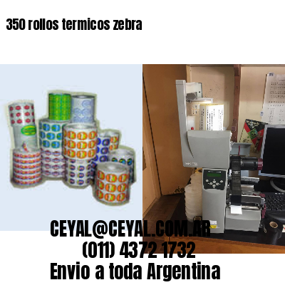 350 rollos termicos zebra