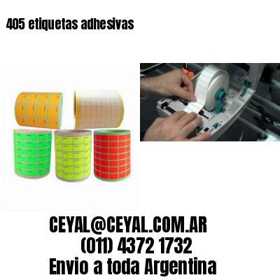 405 etiquetas adhesivas