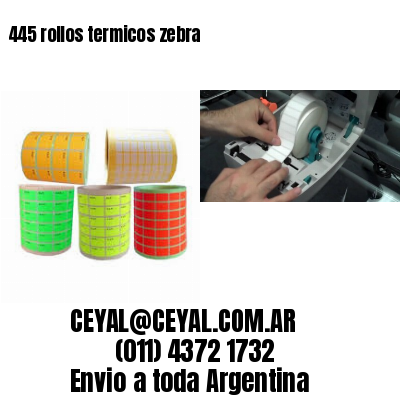 445 rollos termicos zebra