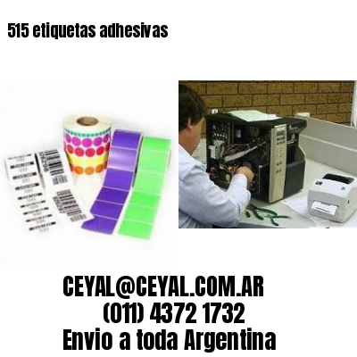 515 etiquetas adhesivas