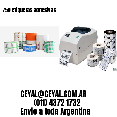750 etiquetas adhesivas