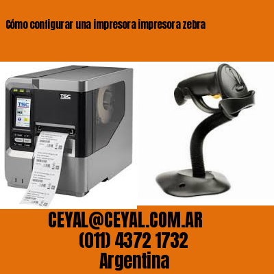 Cómo configurar una impresora {w.Zebra}