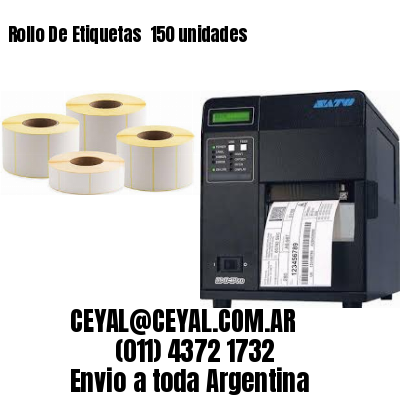 Rollo De Etiquetas  150 unidades