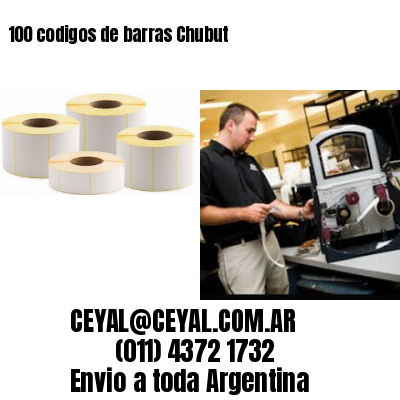 100 codigos de barras Chubut