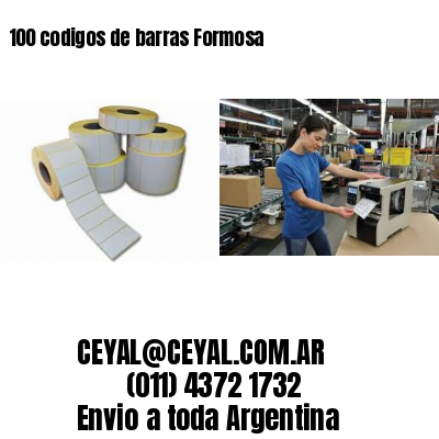 100 codigos de barras Formosa