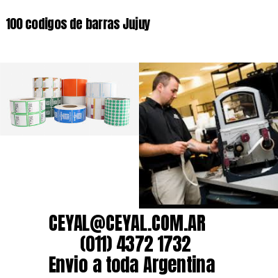 100 codigos de barras Jujuy