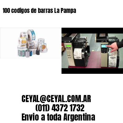 100 codigos de barras La Pampa