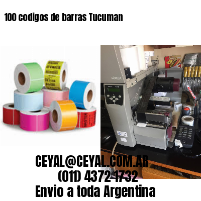 100 codigos de barras Tucuman