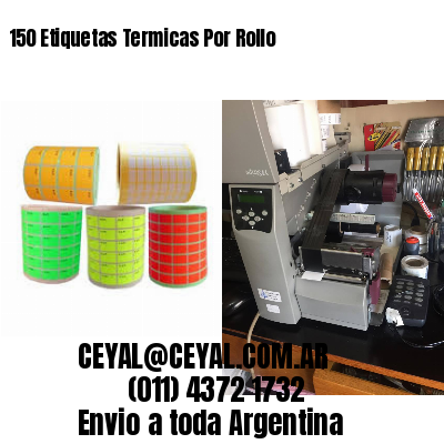 150 Etiquetas Termicas Por Rollo