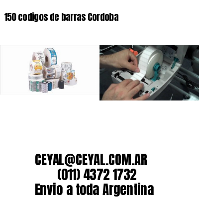 150 codigos de barras Cordoba