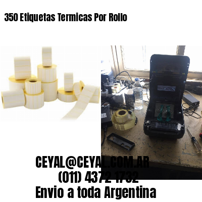 350 Etiquetas Termicas Por Rollo