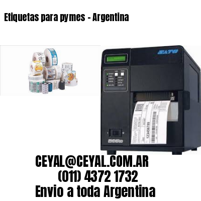 Etiquetas para pymes – Argentina