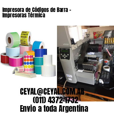 Impresora de Códigos de Barra – Impresoras Térmica