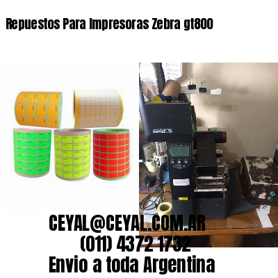 Repuestos Para Impresoras Zebra gt800