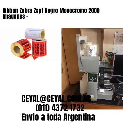 Ribbon Zebra Zxp1 Negro Monocromo 2000 Imagenes –