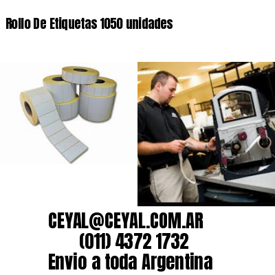 Rollo De Etiquetas 1050 unidades