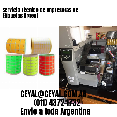 Servicio Técnico de Impresoras de Etiquetas Argent