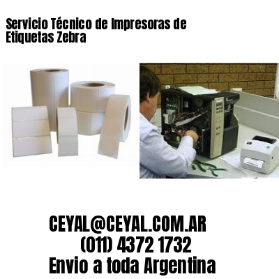 Servicio Técnico de Impresoras de Etiquetas Zebra