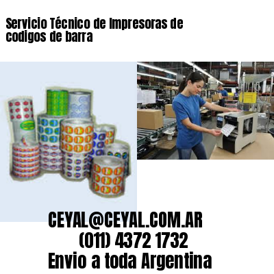 Servicio Técnico de Impresoras de codigos de barra