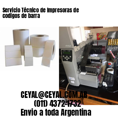 Servicio Técnico de Impresoras de codigos de barra