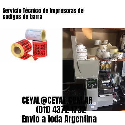 Servicio Técnico de Impresoras de codigos de barra