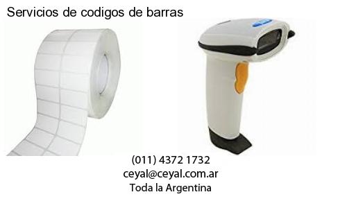Servicios de codigos de barras