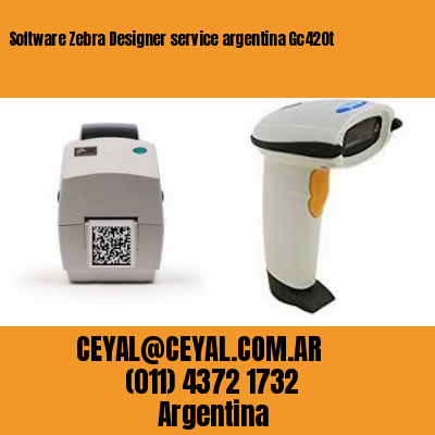 Software Zebra Designer service argentina Gc420t