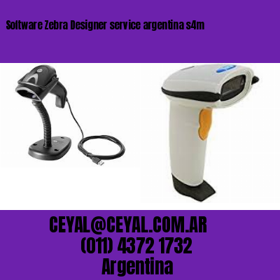 Software Zebra Designer service argentina s4m