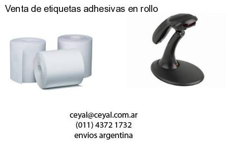 Venta de etiquetas adhesivas en rollo