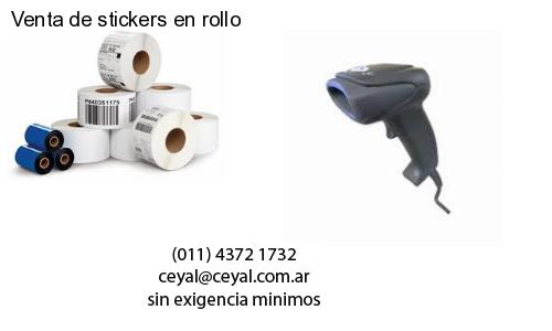 Venta de stickers en rollo