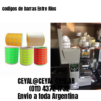 codigos de barras Entre Rios