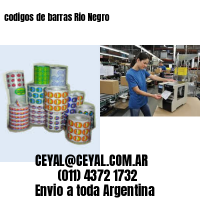 codigos de barras Rio Negro