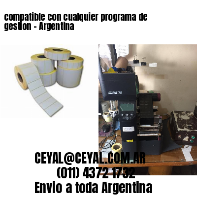 compatible con cualquier programa de gestion – Argentina
