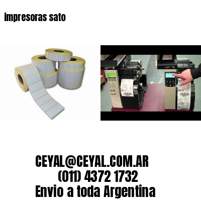 impresoras sato