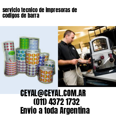 servicio tecnico de impresoras de codigos de barra