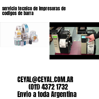 servicio tecnico de impresoras de codigos de barra