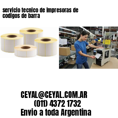 servicio tecnico de impresoras de codigos de barra