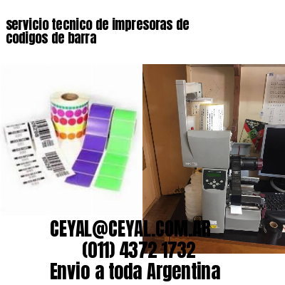 servicio tecnico de impresoras de codigos de barra