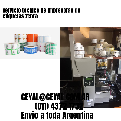 servicio tecnico de impresoras de etiquetas zebra