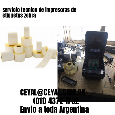 servicio tecnico de impresoras de etiquetas zebra